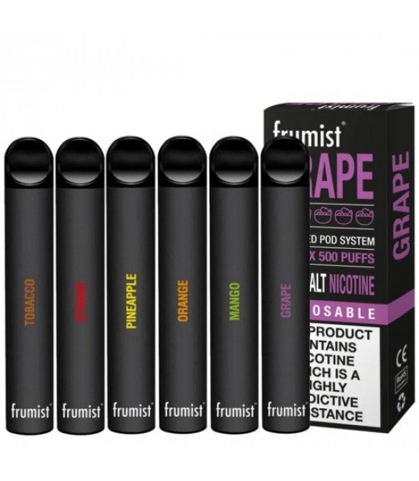 FRUMIST DISPOSABLE POD - 500 PUFFS - 20MG