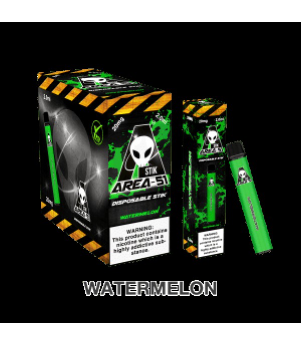 Watermelon - Area 51 Disposable Pod | 600 Puffs | 20MG