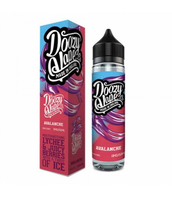 Avalanche by Doozy Vape 0MG 50ML E-liquid. 70VG/30PG Vape Juice