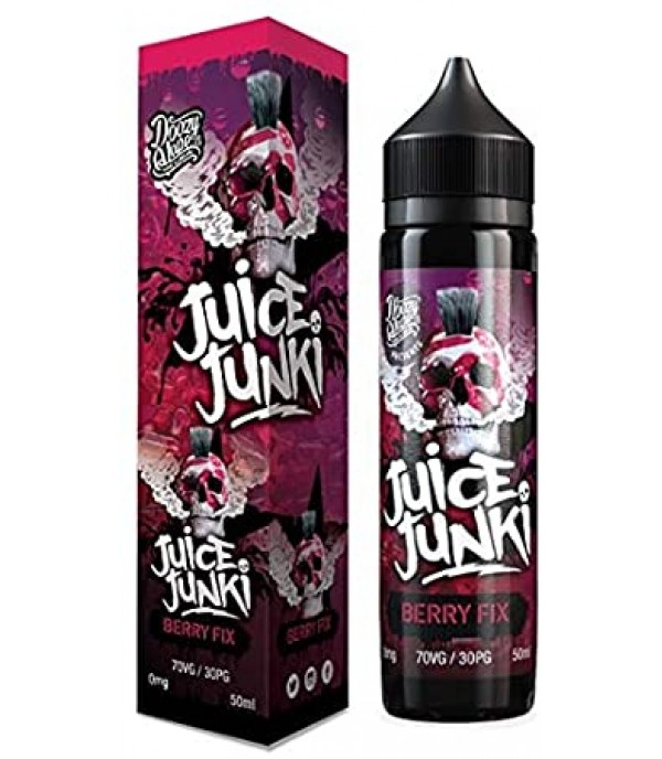Berry Fix Juice Junki by Doozy Vape 0MG 50ML E-liquid. 70VG/30PG Vape Juice
