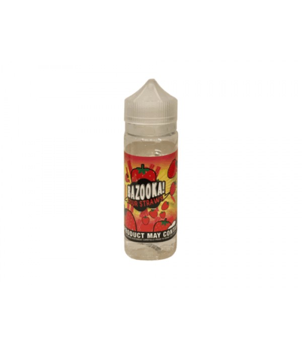 BAZOOKA – SOUR STRAWS E-LIQUID – STRAWBERRY 100ML