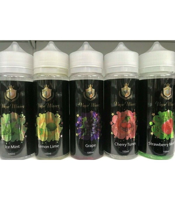 Vape Waves 100ML E-liquid, 70VG Juice, 0MG Vape