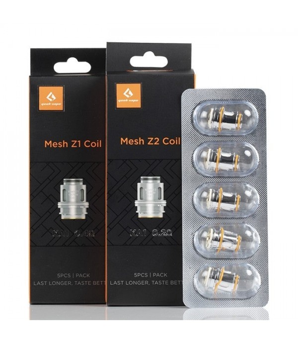 GEEKVAPE AEGIS X ZEUS MESH COILS - Z TANK (5 PACK)