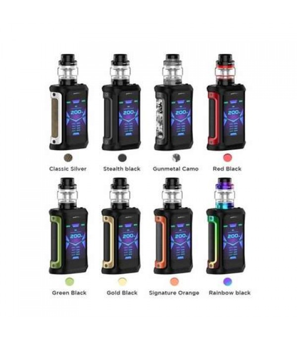 GEEKVAPE AEGIS X ZEUS VAPE KIT 200W IP67 Water/Dust Resistance