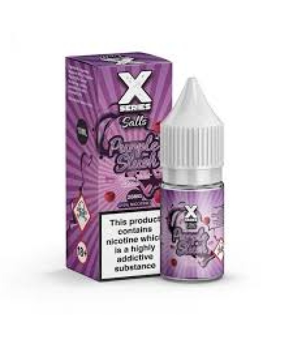 Purple slush by X Series 10ml TPD E-Liquid 10mg/20mg Juice Vape