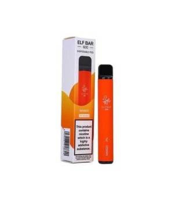 Mango by Elf Bar 600 Puff Disposable Pods