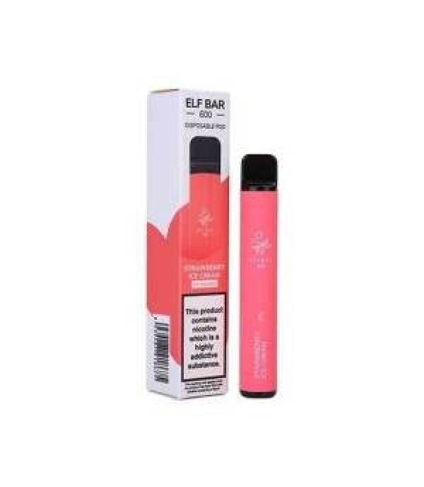 Strawberry Ice Cream by Elf Bar 600 Puff Disposable Pods