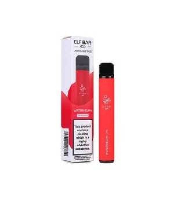 Watermelon by Elf Bar 600 Puff Disposable Pods