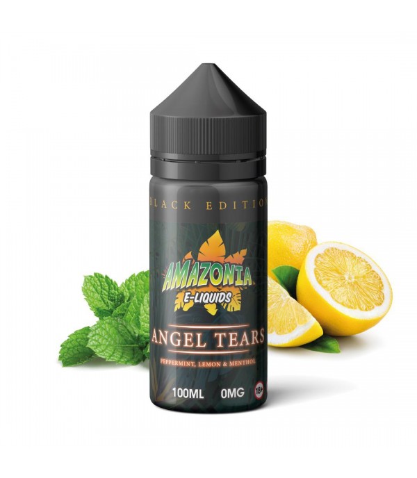 Angel Tears By Amazonia Black Edition 100ML E Liquid 70VG Vape 0MG Juice