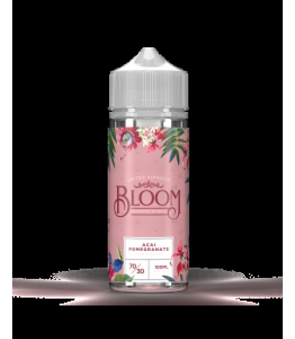 Acai Pomegranate By Bloom | 100ML E Liquid | 70VG Vape | 0MG Juice | Short Fill